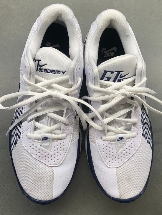 Nike G.T. Cut Academy Basketball Shoes White Navy Men\'s Size 8 FV1298-104 main image 6